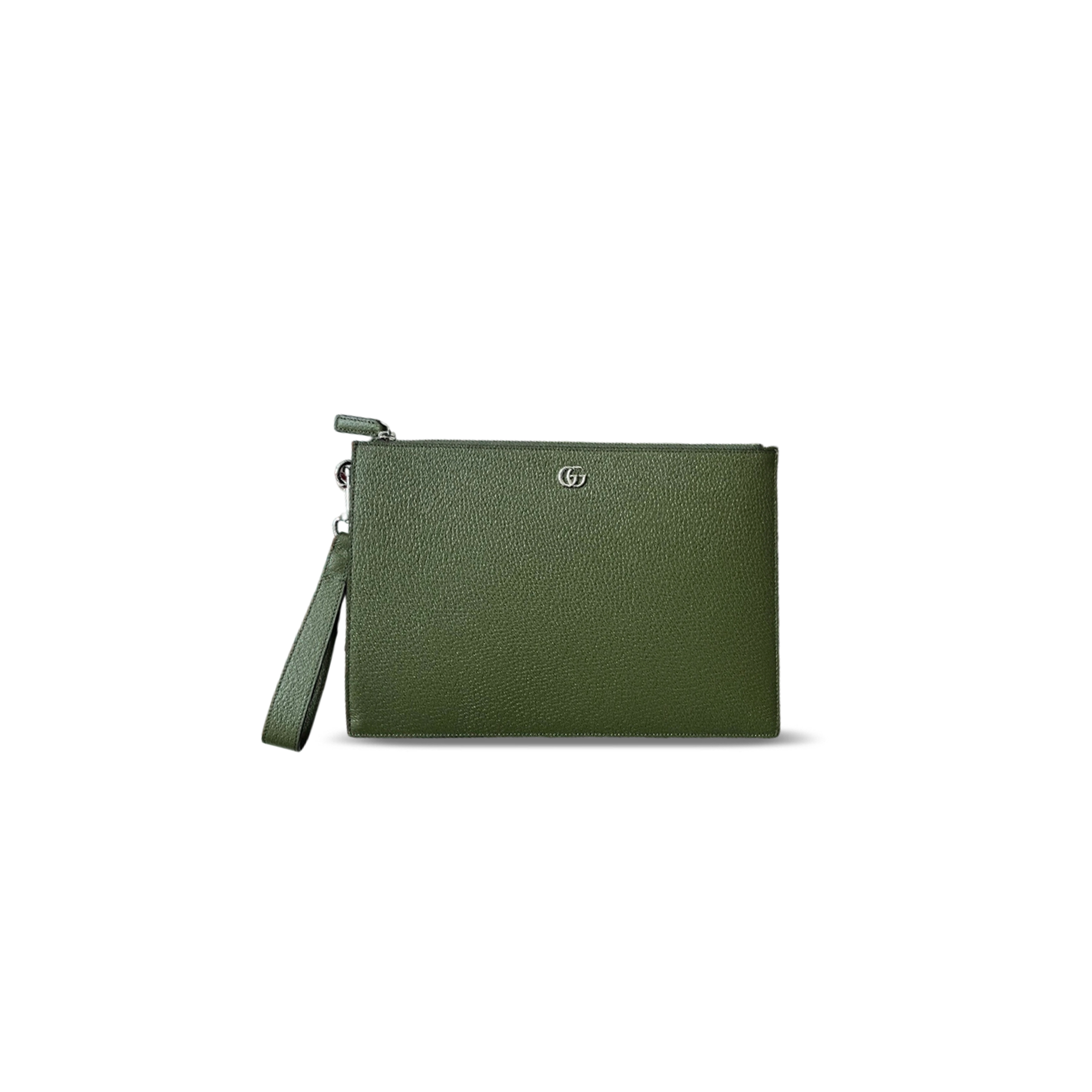 GUCCI GG MARMONT LEATHER POUCH 475317 (30.5*21*1.5cm)